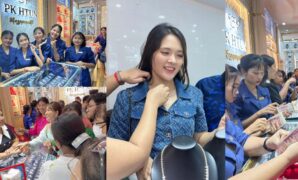 On the opening day of the shop, the diamond shop of Po Lak Hyuk Khin sold tens of thousands of thousands 