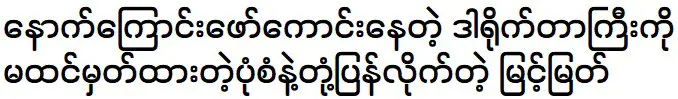 Myint Myat is responding to the Director Pyi Hein Thiha